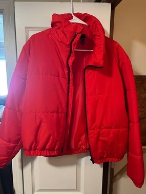 wild fable Red Puffer Jacket
